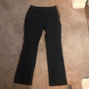 Black suit pants